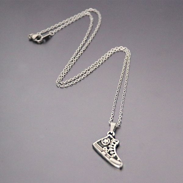 everfast 5pc/lot new diy vintage 3d sporty shoe stainless steel charms custom tag pendant necklaces geeks women men retro making jewelry acc, Silver
everfast 5pc/lot new diy vintage 3d sporty shoe stainless steel charms custom tag pendant necklaces geeks women men retro making jewelry acc, Silver