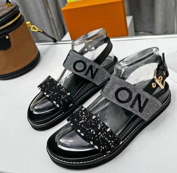 fashion new shoes women platform flat sandals fashionable and comfortable denim fabrics canvas more color slippers, Black
fashion new shoes women platform flat sandals fashionable and comfortable denim fabrics canvas more color slippers, Black