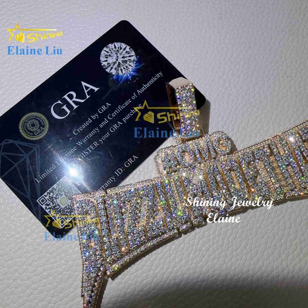 fashion jewelry luxury 925 sterling silver custom vvs moissanite iced out letter pendant
fashion jewelry luxury 925 sterling silver custom vvs moissanite iced out letter pendant
