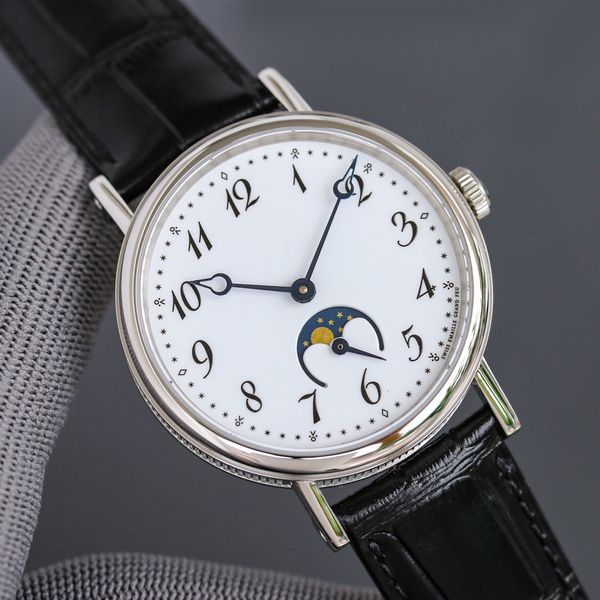 9087bb moonphase wristwatches casual mens watches cal.770 automatic mechanical 28800 vph sapphire crystal cnc 316l stainless steel waterproo, Slivery;brown
9087bb moonphase wristwatches casual mens watches cal.770 automatic mechanical 28800 vph sapphire crystal cnc 316l stainless steel waterproo, Slivery;brown