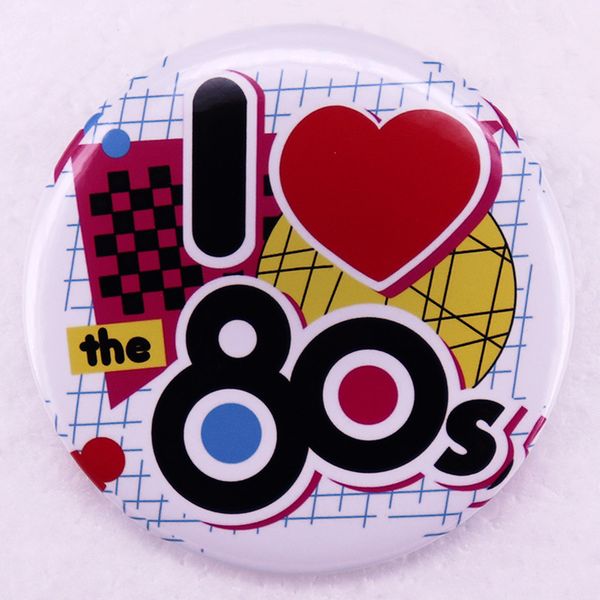 80s love tinplate brooch cute anime movies games hard enamel pins collect cartoon brooch backpack hat bag collar lapel badges, Blue
80s love tinplate brooch cute anime movies games hard enamel pins collect cartoon brooch backpack hat bag collar lapel badges, Blue