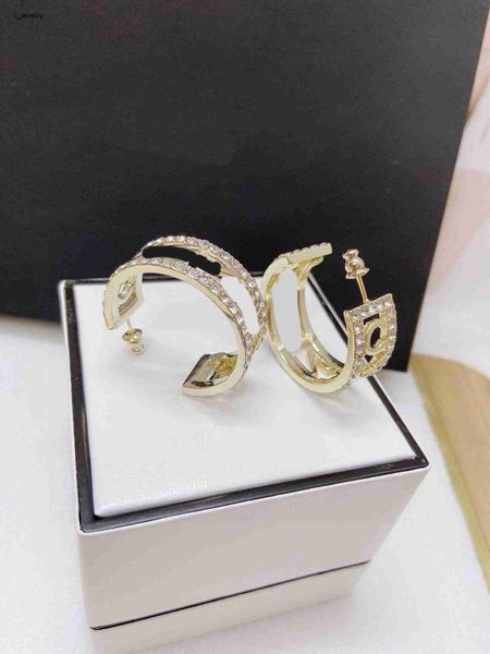 hoop earrings designer earrings for women half circle jewelry with diamond cutout fashion ear pendants including brand box wedding gifts, Golden;silver
hoop earrings designer earrings for women half circle jewelry with diamond cutout fashion ear pendants including brand box wedding gifts, Golden;silver