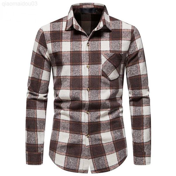 men's casual shirts new us size men's trend thick warm woolen flannel casual long-sleeved shirt western denim shirt slim fit socia, White;black
men's casual shirts new us size men's trend thick warm woolen flannel casual long-sleeved shirt western denim shirt slim fit socia, White;black