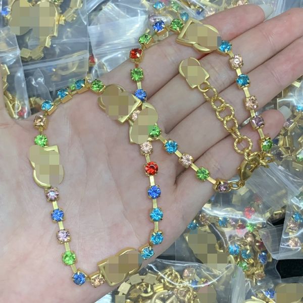 crystal colored diamond letter d gold necklace bracelet women's clavicle chain sweater chain birthday party wedding gift hds5--05, Silver
crystal colored diamond letter d gold necklace bracelet women's clavicle chain sweater chain birthday party wedding gift hds5--05, Silver