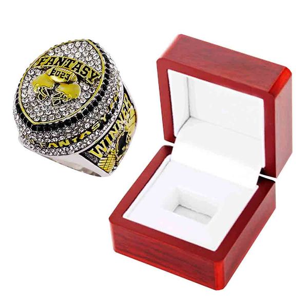 fantasy football championship ring 2023 with stand, Silver
fantasy football championship ring 2023 with stand, Silver