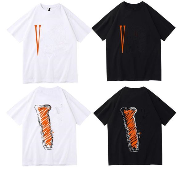 vlonees european and american big v printing fashion brand pullover short sleeve t-shirt european loose fit men and women's couple bott, White;black
vlonees european and american big v printing fashion brand pullover short sleeve t-shirt european loose fit men and women's couple bott, White;black