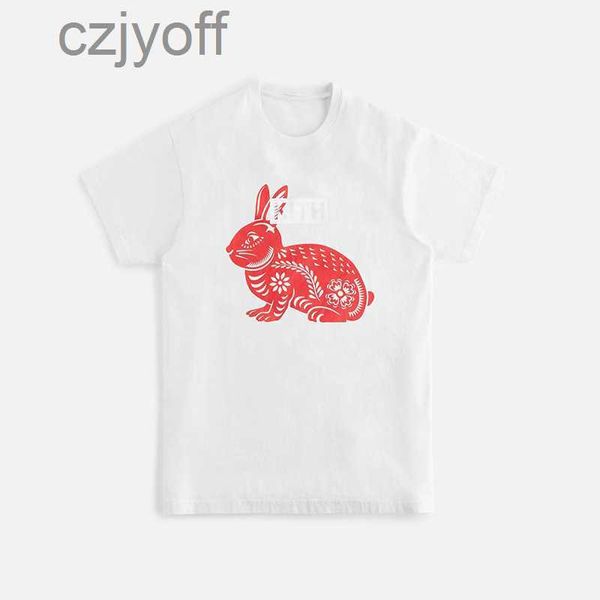 kitt treats year of the rabbit vintage tee red rabbit year print pattern, White;black
kitt treats year of the rabbit vintage tee red rabbit year print pattern, White;black