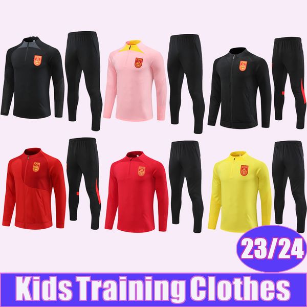 23 24 china kids kit training wear jackets soccer jerseys half zip tracksuit football shirts, Black
23 24 china kids kit training wear jackets soccer jerseys half zip tracksuit football shirts, Black