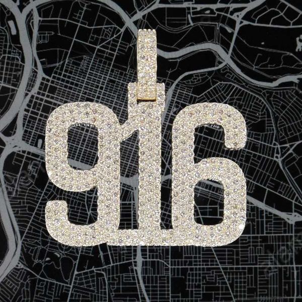 916 number letter combination pendant vvs d color moissanite pendant chain silver 925 for hip hop man
916 number letter combination pendant vvs d color moissanite pendant chain silver 925 for hip hop man