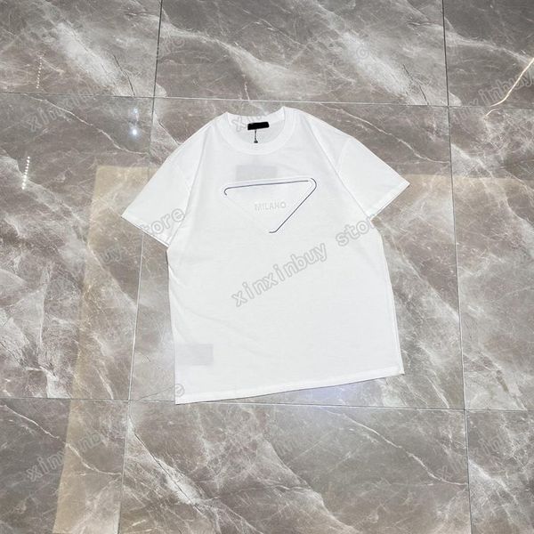22ss designers tee mens womens t shirts three dimensional letter triangle milan cloth man paris fashion t-shirt short sleeve l2266, White;black
22ss designers tee mens womens t shirts three dimensional letter triangle milan cloth man paris fashion t-shirt short sleeve l2266, White;black