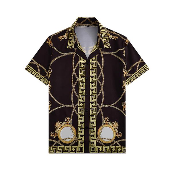 new summer designer shirts men's hawaii silk bowling shirt casual shirts for men luxury short sleeve dress shirt220e, White;black
new summer designer shirts men's hawaii silk bowling shirt casual shirts for men luxury short sleeve dress shirt220e, White;black