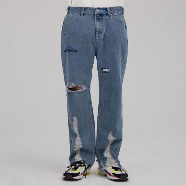 damage hole graffiti embroidery adererror jean men hip-hop damage hole distressed adererror denim quality stitching277v, Blue
damage hole graffiti embroidery adererror jean men hip-hop damage hole distressed adererror denim quality stitching277v, Blue