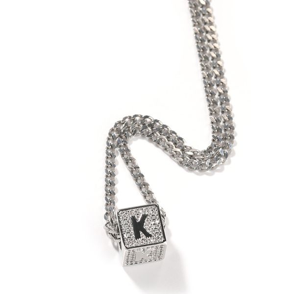 hip hop men rapper shiny diamond pendant necklace rhinestone gold silver english letter block cube pendant zircon jewelry night club sweater
hip hop men rapper shiny diamond pendant necklace rhinestone gold silver english letter block cube pendant zircon jewelry night club sweater