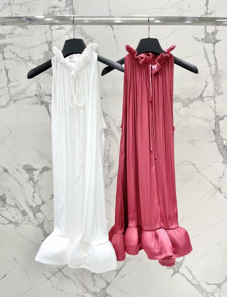 high end women's dress 23 summer new french style elegant and fashionable flower bud hem sleeveless shirt casual and versatile 7, Black;gray
high end women's dress 23 summer new french style elegant and fashionable flower bud hem sleeveless shirt casual and versatile 7, Black;gray