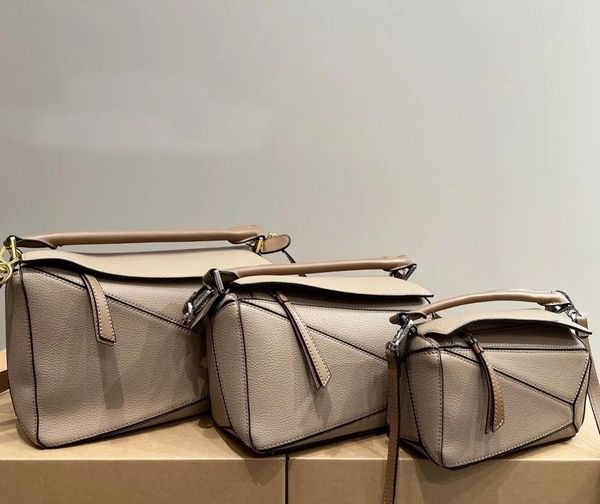 designer loewesstyd bag genuine leather puzzle handbag women shoulder bags clutch totes cross body geometry square contrast color patchwork
designer loewesstyd bag genuine leather puzzle handbag women shoulder bags clutch totes cross body geometry square contrast color patchwork