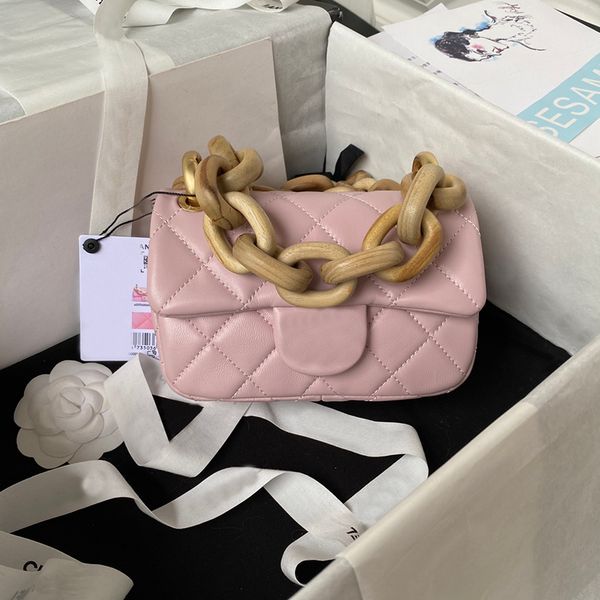 23a lambskin wenge wood crossbody bags designer mini flap bags 18cm high imitation shoulder bag with box zc666
23a lambskin wenge wood crossbody bags designer mini flap bags 18cm high imitation shoulder bag with box zc666