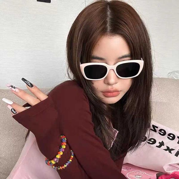 cat's eye for women with advanced sense 2023 new anti uv cool fashion network red sunglasses, White;black
cat's eye for women with advanced sense 2023 new anti uv cool fashion network red sunglasses, White;black