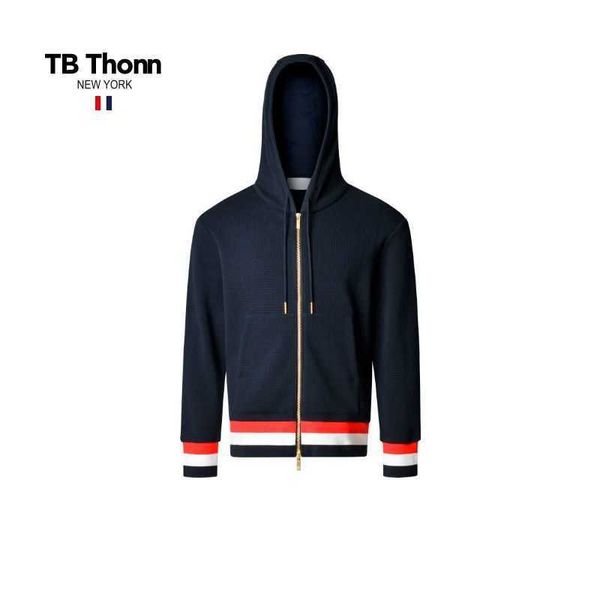 trendy tb thonn american waffle hoodie cardigan men's and women's 2023 autumn/winter couple coat, Black;brown
trendy tb thonn american waffle hoodie cardigan men's and women's 2023 autumn/winter couple coat, Black;brown