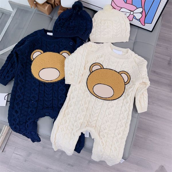 infant babies girls boys winter knit bear rompers fashion warm sweater one piece baby jumpsuits fashion designer crochet hat romper climbing, Blue
infant babies girls boys winter knit bear rompers fashion warm sweater one piece baby jumpsuits fashion designer crochet hat romper climbing, Blue