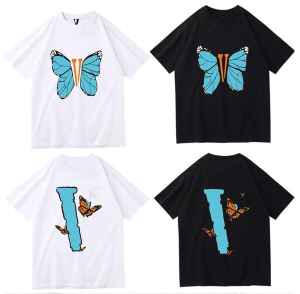 vlonees summer short sleeve t-shirt men's fashion brand loose cotton half sleeve large v butterfly print, White;black
vlonees summer short sleeve t-shirt men's fashion brand loose cotton half sleeve large v butterfly print, White;black