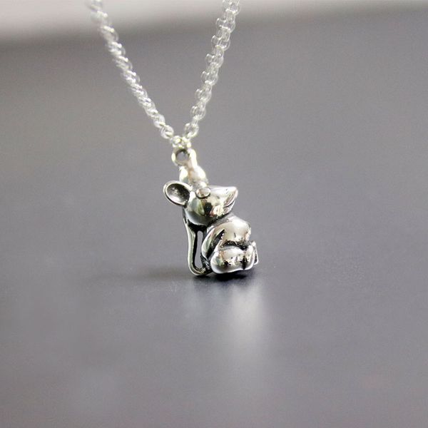 everfast 5pc/lot diy vintage 3d mouse stainless steel custom pendant chinese culture animal zodiac rat necklace men women memorial jewelry s, Silver
everfast 5pc/lot diy vintage 3d mouse stainless steel custom pendant chinese culture animal zodiac rat necklace men women memorial jewelry s, Silver