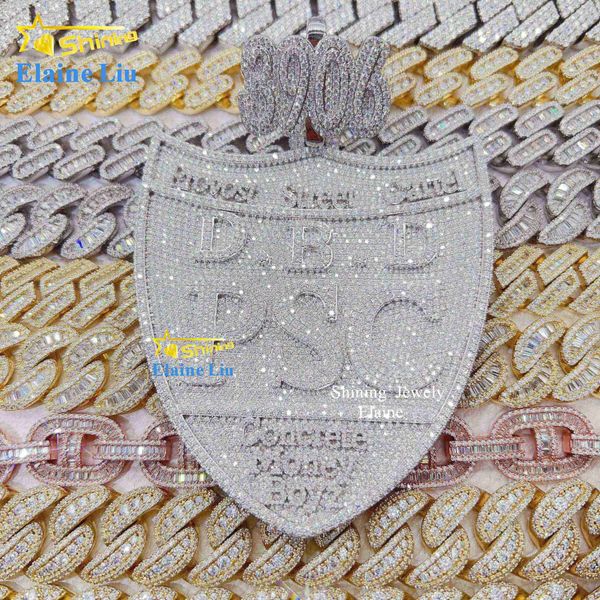 fashion sterling silver gra certificated pass diamond tester custom initial moissanite hiphop iced out fine jewelrletter pendant
fashion sterling silver gra certificated pass diamond tester custom initial moissanite hiphop iced out fine jewelrletter pendant