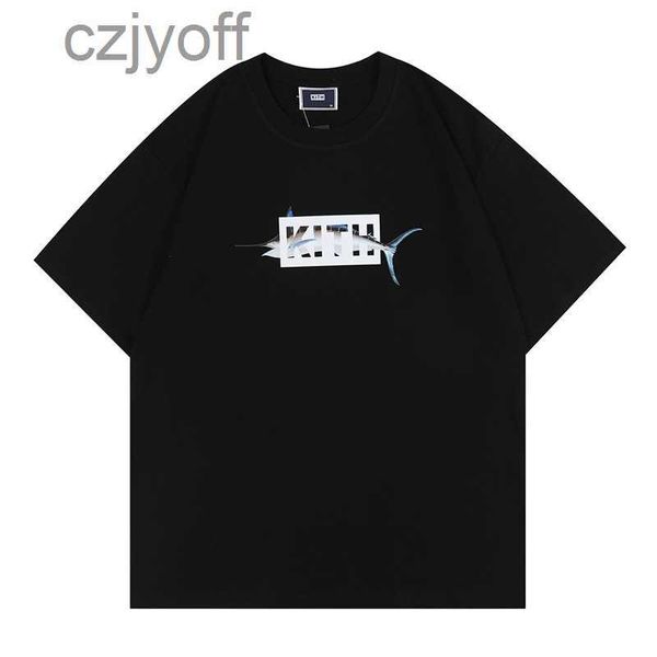 american fashion brand kith tuna print t-shirt summer new style male and female lovers youth round neck large short sleeve, White;black
american fashion brand kith tuna print t-shirt summer new style male and female lovers youth round neck large short sleeve, White;black