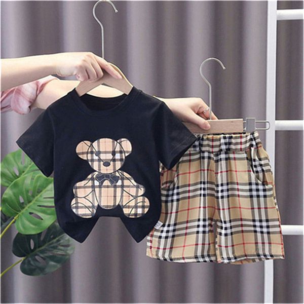23fw baby men's and women's suits cute cotton short-sleeved polo shirt two sets popular b8, White
23fw baby men's and women's suits cute cotton short-sleeved polo shirt two sets popular b8, White