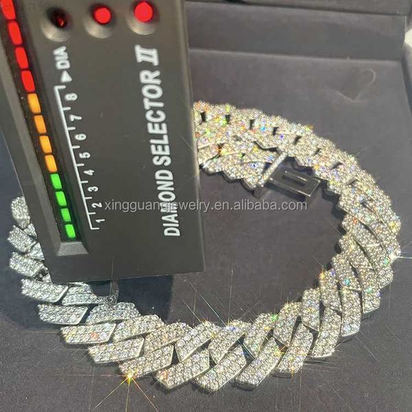 pass diamond tester gra moissanite 13mm 15mm 20mm width 2rows s925 solid silver cuban link chain for rapper hip hop necklace
pass diamond tester gra moissanite 13mm 15mm 20mm width 2rows s925 solid silver cuban link chain for rapper hip hop necklace