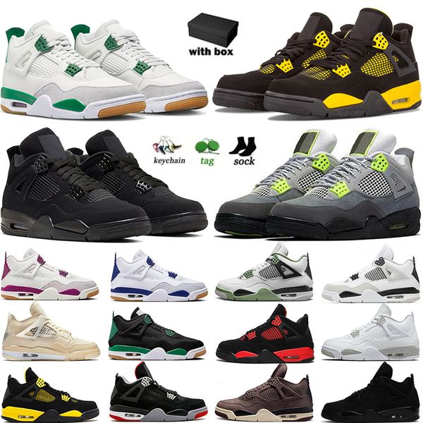 jumpman 4 4s basketball shoes for men women with box pine green military black cat white oreo sail black canvas university blue bred mens wo
jumpman 4 4s basketball shoes for men women with box pine green military black cat white oreo sail black canvas university blue bred mens wo
