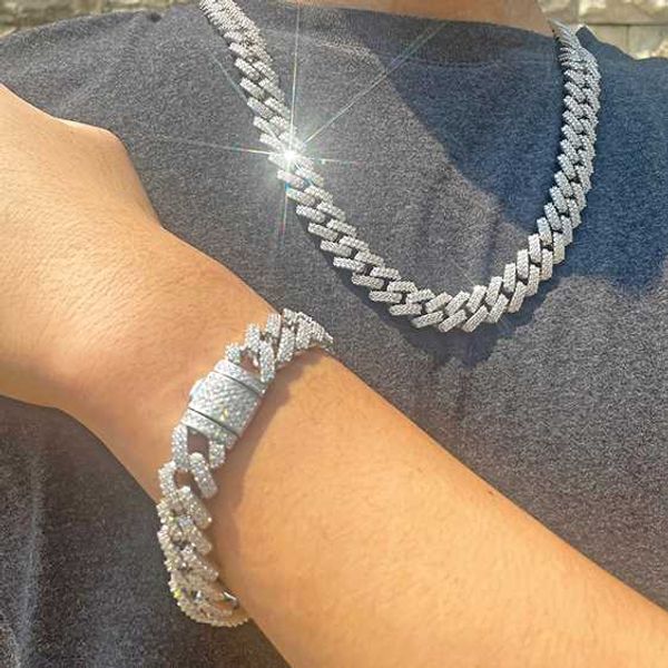 ready to ship s925 silver jewelry 13mm 2row cuban bracelet micro paved moissanite bracelet cuban link necklace
ready to ship s925 silver jewelry 13mm 2row cuban bracelet micro paved moissanite bracelet cuban link necklace