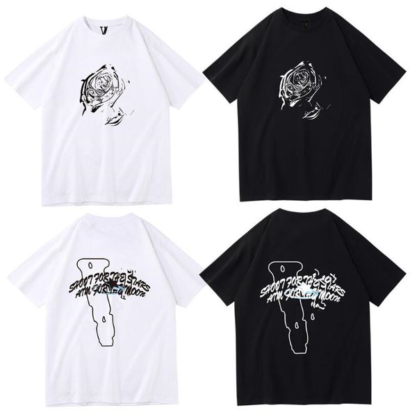 2023 vlonees printed trendy brand pullover short sleeve t-shirt loose couple bottom short sleeve, White;black
2023 vlonees printed trendy brand pullover short sleeve t-shirt loose couple bottom short sleeve, White;black
