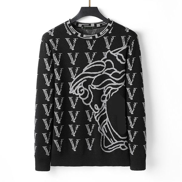 women's knitwear designer men's classic letter fashion knitwear long sleeve casual knitwear#26, Black
women's knitwear designer men's classic letter fashion knitwear long sleeve casual knitwear#26, Black