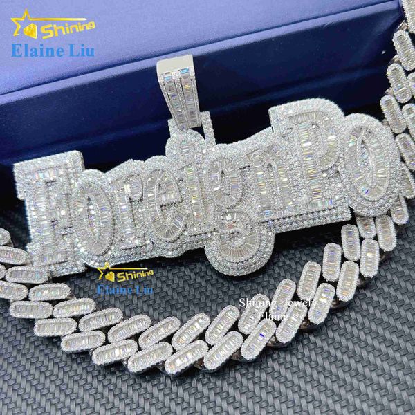 gra certificate customized pendant luxury jewelry 925 silver iced out vvs moissanite letter initial pendants
gra certificate customized pendant luxury jewelry 925 silver iced out vvs moissanite letter initial pendants