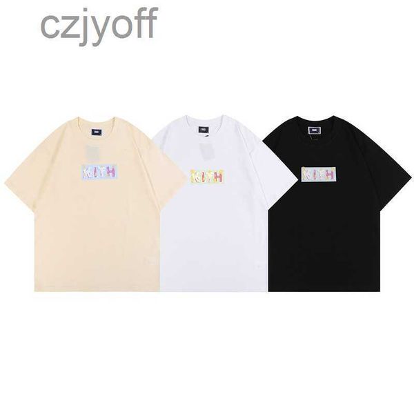 kith short-sleeved t-shirt summer 2022 new loose korean version harajuku wind screen red print versatile trend, White;black
kith short-sleeved t-shirt summer 2022 new loose korean version harajuku wind screen red print versatile trend, White;black