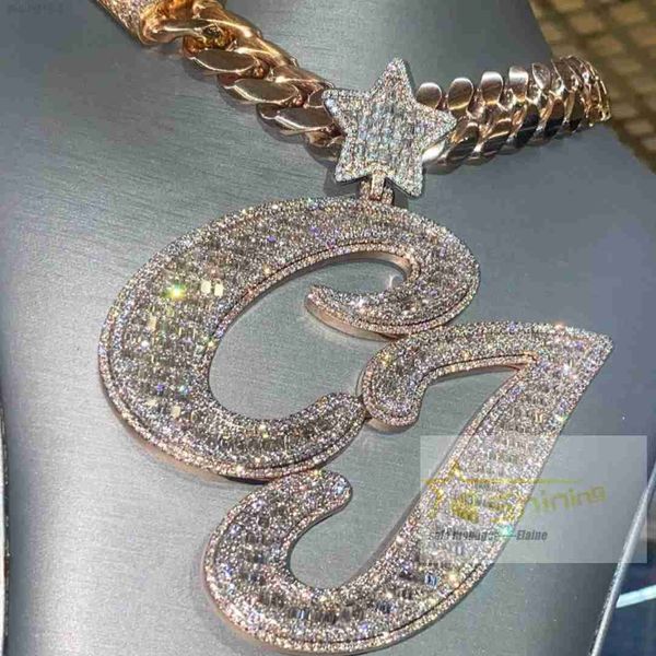 new fashion jewelry custom iced out sterling silver vvs moissanite mens custom letter pendant
new fashion jewelry custom iced out sterling silver vvs moissanite mens custom letter pendant