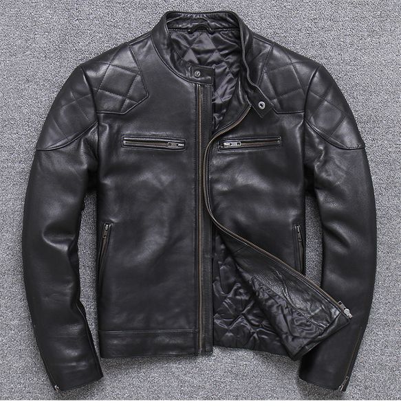 men's jackets yrwholesalesbrand motor biker soft sheepskin jacket manfashion genuine leather coatclassic slim 230812, Black;brown
men's jackets yrwholesalesbrand motor biker soft sheepskin jacket manfashion genuine leather coatclassic slim 230812, Black;brown