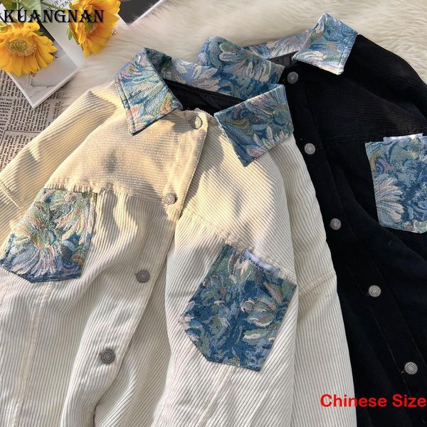 men's jackets kuangnan corduroy coat luxury clothing varsity for mens in outerwear male clothes man bombers windbreakers 2xl 230812, Black;brown
men's jackets kuangnan corduroy coat luxury clothing varsity for mens in outerwear male clothes man bombers windbreakers 2xl 230812, Black;brown