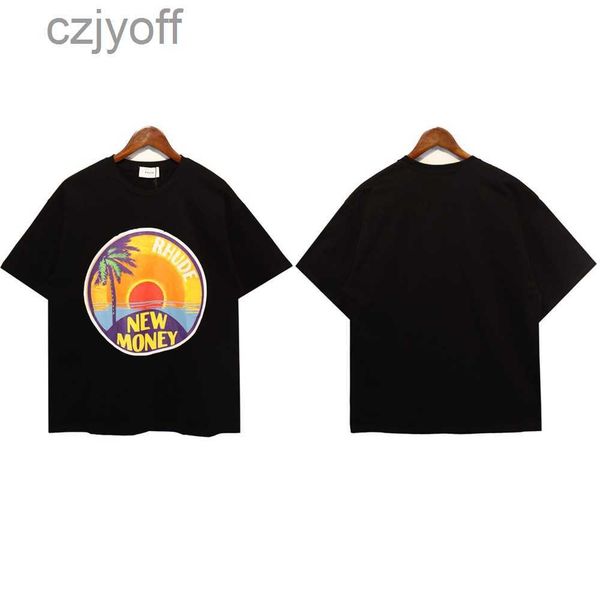 rhude american trendy oversize coconut tree letter print couple loose casual trend short sleeve t-shirt, White;black
rhude american trendy oversize coconut tree letter print couple loose casual trend short sleeve t-shirt, White;black