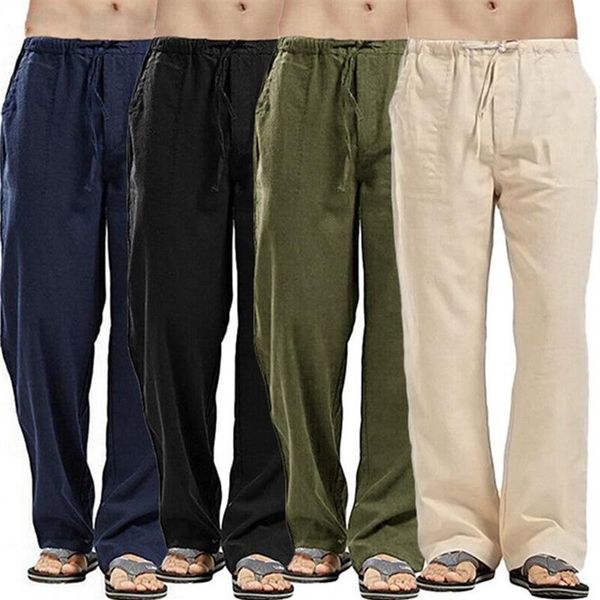 mens pants cotton linen trousers casual sports running pants for men summer joggers solid straight loose men's streetwear2471, Black
mens pants cotton linen trousers casual sports running pants for men summer joggers solid straight loose men's streetwear2471, Black