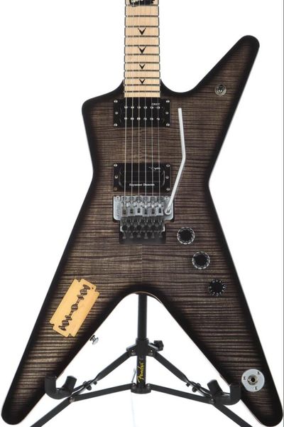 hard rock 2014 translucent black flame dimebag darrell roots electric guitar floyd rose tremolo bridge oak razor blade inlay maple fingerboa
hard rock 2014 translucent black flame dimebag darrell roots electric guitar floyd rose tremolo bridge oak razor blade inlay maple fingerboa