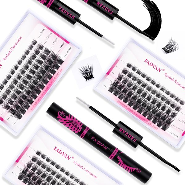 false eyelashes fadvan cluster lashes kits with 3 boxes eyelash and 1pcs bond sealer 230812
false eyelashes fadvan cluster lashes kits with 3 boxes eyelash and 1pcs bond sealer 230812