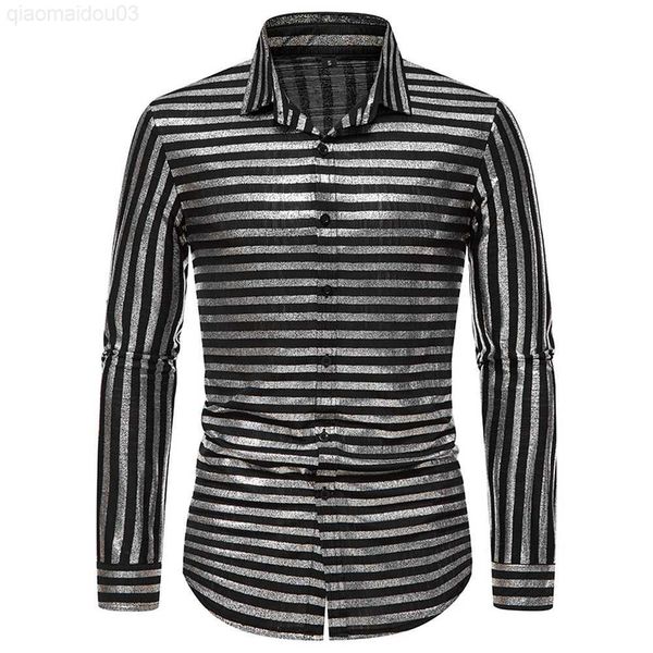 men's casual shirts 2023 brand vintage bronzing print long sleeves men's party casual dress fashion classic shirt l230813, White;black
men's casual shirts 2023 brand vintage bronzing print long sleeves men's party casual dress fashion classic shirt l230813, White;black