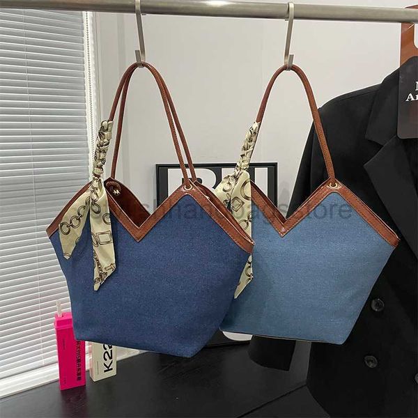 shoulder bags silk scarf denim contrast canvas bag women's leisure commuter simple tote bag 2023 summer fashion shoulder bagstylishhand
shoulder bags silk scarf denim contrast canvas bag women's leisure commuter simple tote bag 2023 summer fashion shoulder bagstylishhand