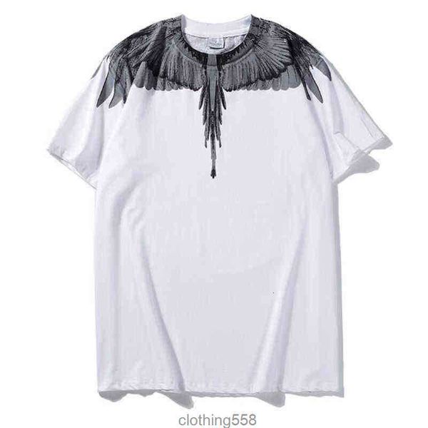 men's and women's short-sleeved mb cotton wings printed round neck water drop feather half-sleeved t-shirt 6s1s1, White;black
men's and women's short-sleeved mb cotton wings printed round neck water drop feather half-sleeved t-shirt 6s1s1, White;black