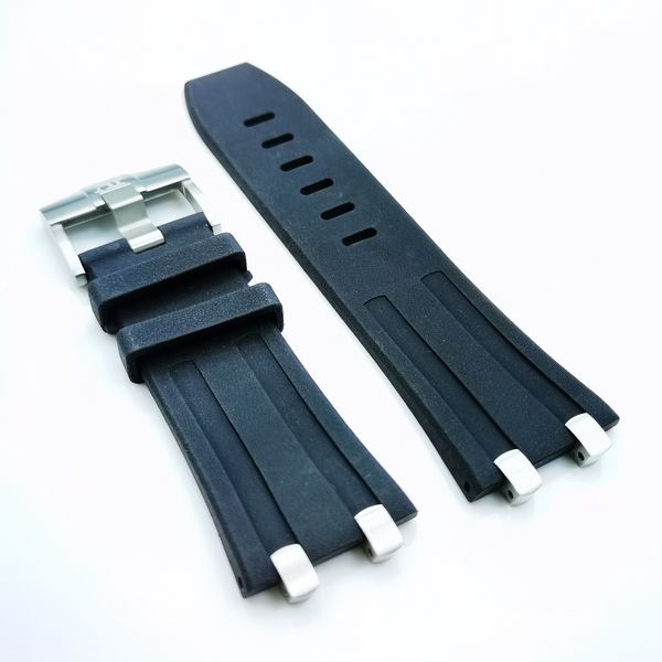 28mm black fluorinated rubber band 20mm buckle strap for ap royal oak offshore 42 mm watch, Black;brown
28mm black fluorinated rubber band 20mm buckle strap for ap royal oak offshore 42 mm watch, Black;brown