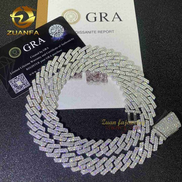 iced out diamond moissanite men necklace 14mm hip hop fine jewelry vvs moissanite sterling silver 925 cuban link chain
iced out diamond moissanite men necklace 14mm hip hop fine jewelry vvs moissanite sterling silver 925 cuban link chain
