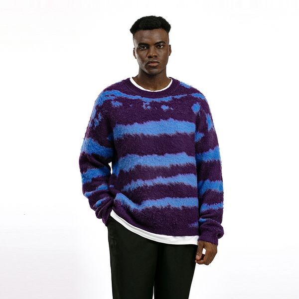 men's sweaters fashion winters crew neck long sleeve jacquard pullover knitted mohair sweater 230812, White;black
men's sweaters fashion winters crew neck long sleeve jacquard pullover knitted mohair sweater 230812, White;black