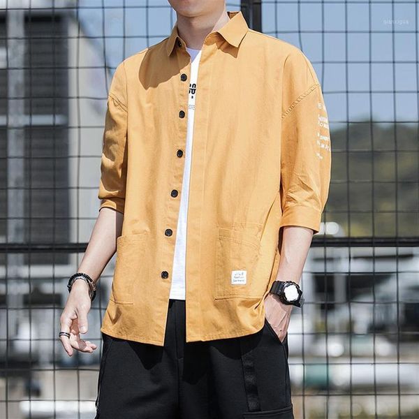mens summer shirt long sleeve pure color shirt casual street wear men fashion men yellow1340s, White;black
mens summer shirt long sleeve pure color shirt casual street wear men fashion men yellow1340s, White;black