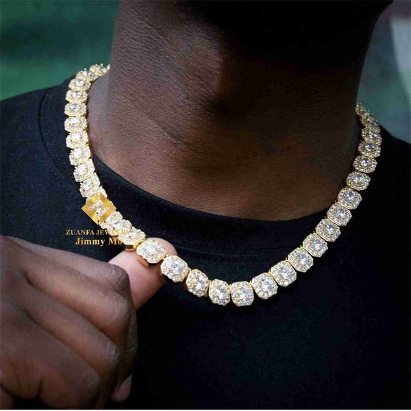 hip hop iced out 6mm 10mm 925 sterling silver d color vvs moissanite diamond cluster tennis chain necklace for men women
hip hop iced out 6mm 10mm 925 sterling silver d color vvs moissanite diamond cluster tennis chain necklace for men women